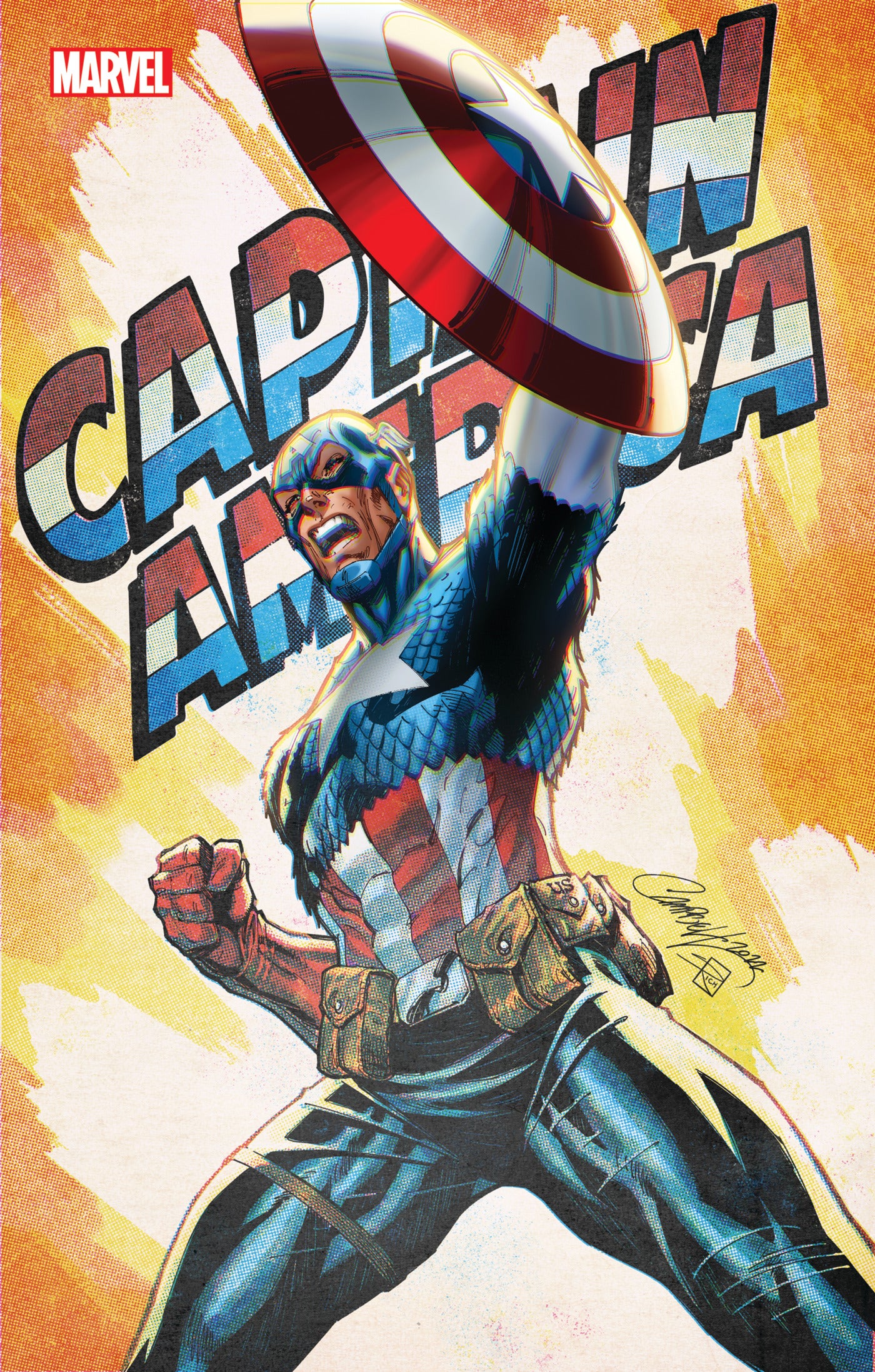 Captain America Sentinel Of Liberty #7 B J Scott Campbell