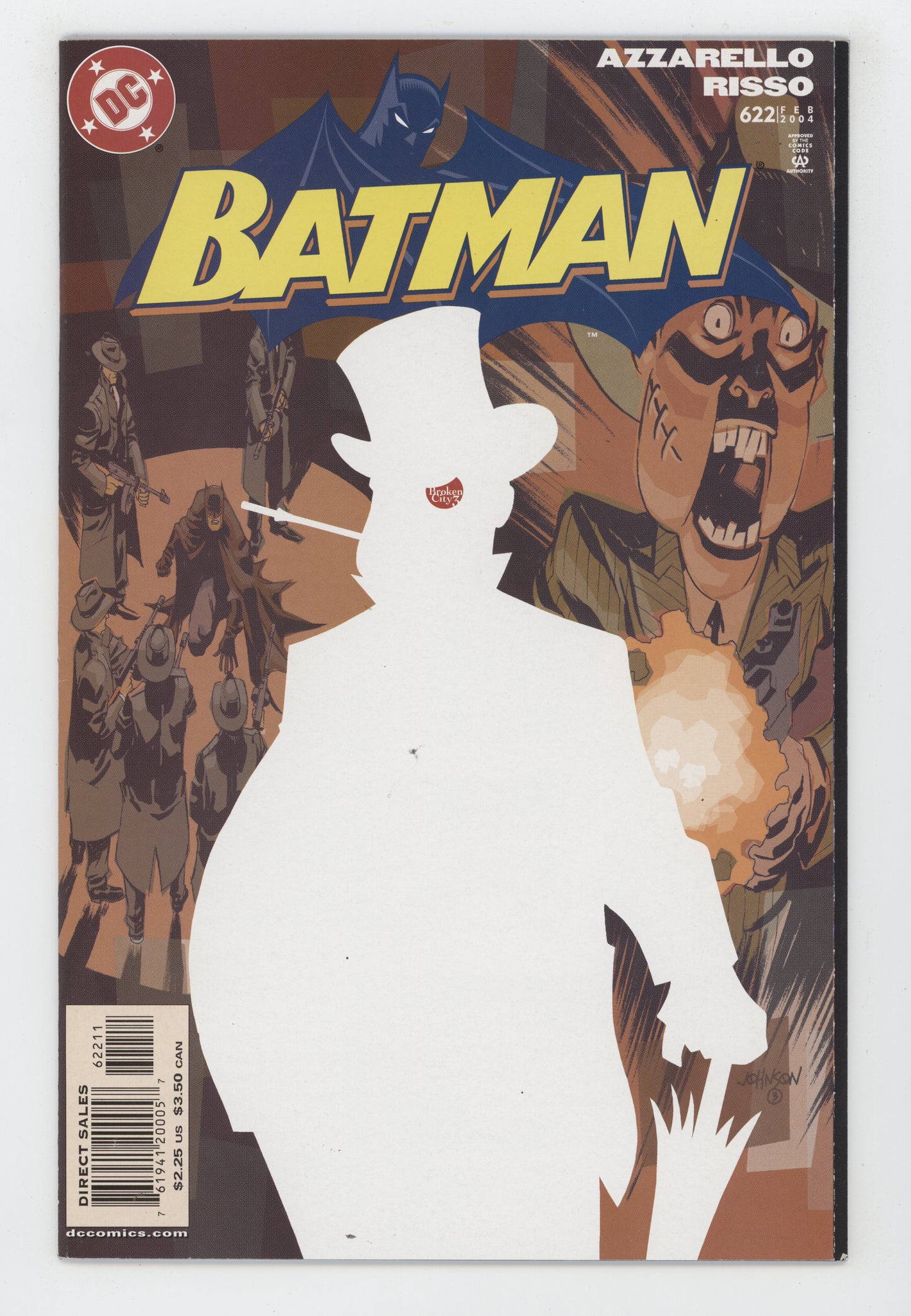 Batman 622 DC 2004 Dave Johnson Brian Azzarello Penguin - Golden Apple Comics