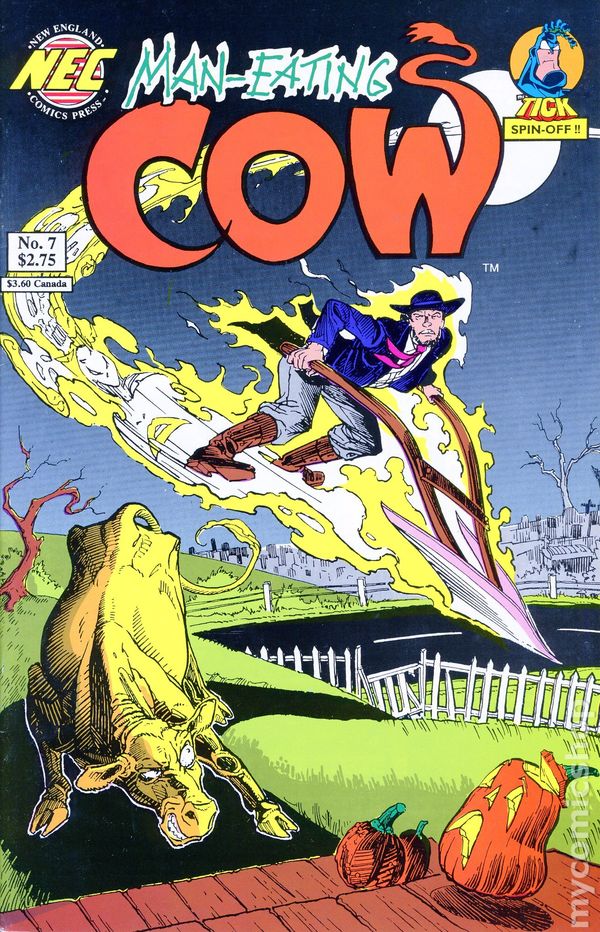 Man Eating Cow 7 NEC 1993 Tick - Golden Apple Comics