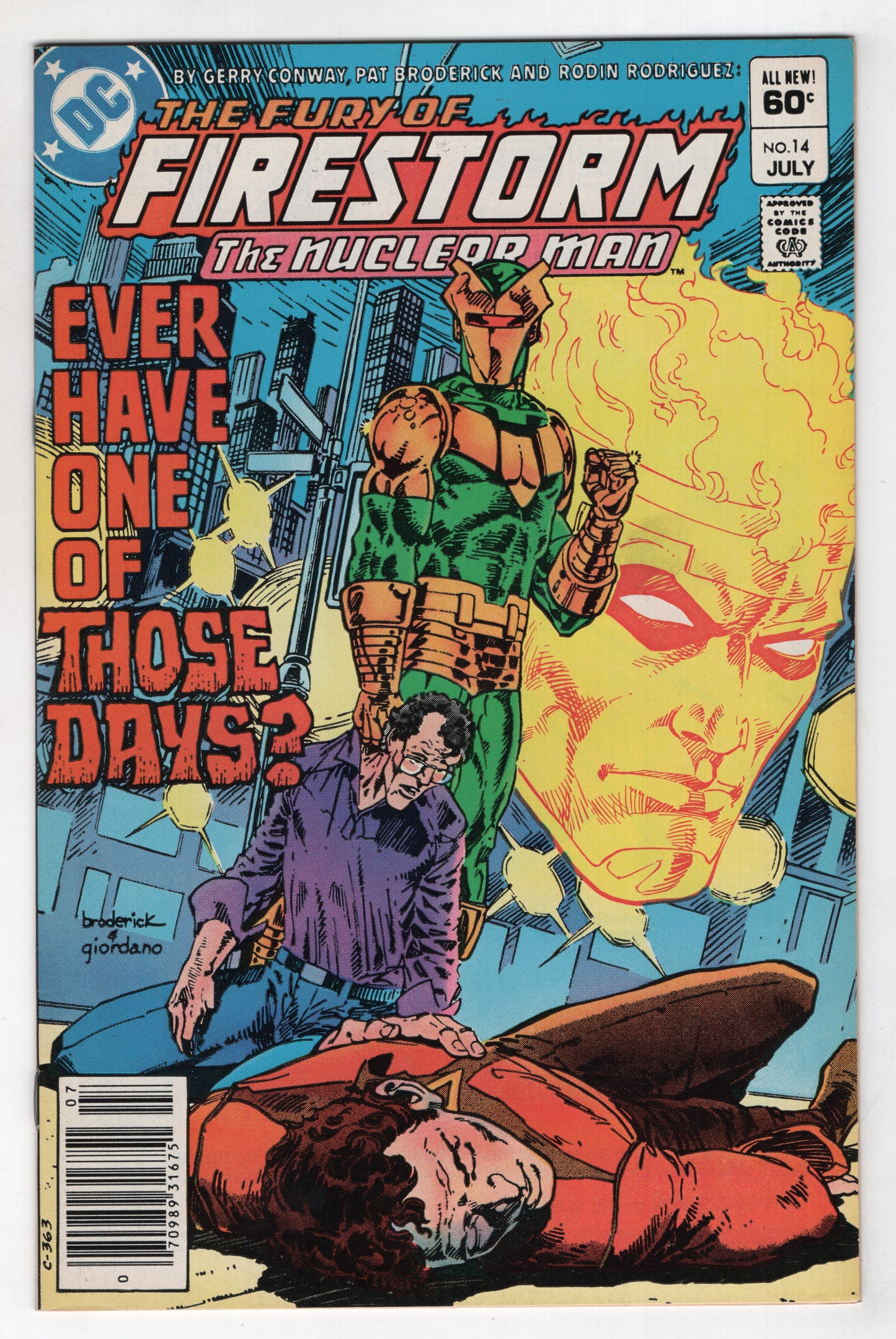 Firestorm 14 2nd Series DC 1983 NM- Gerry Conway