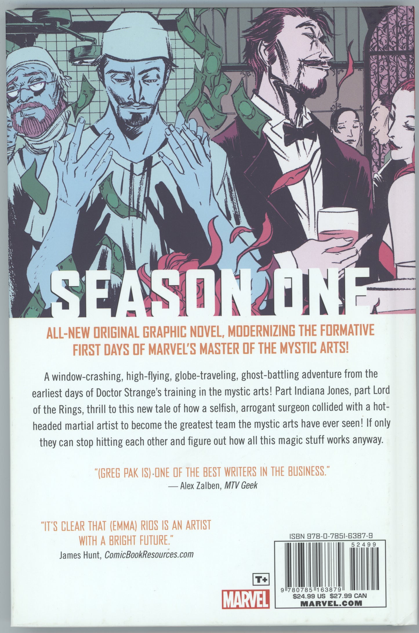 Doctor Strange Season One HC Marvel 2012 NM Julian Totino Tedesco