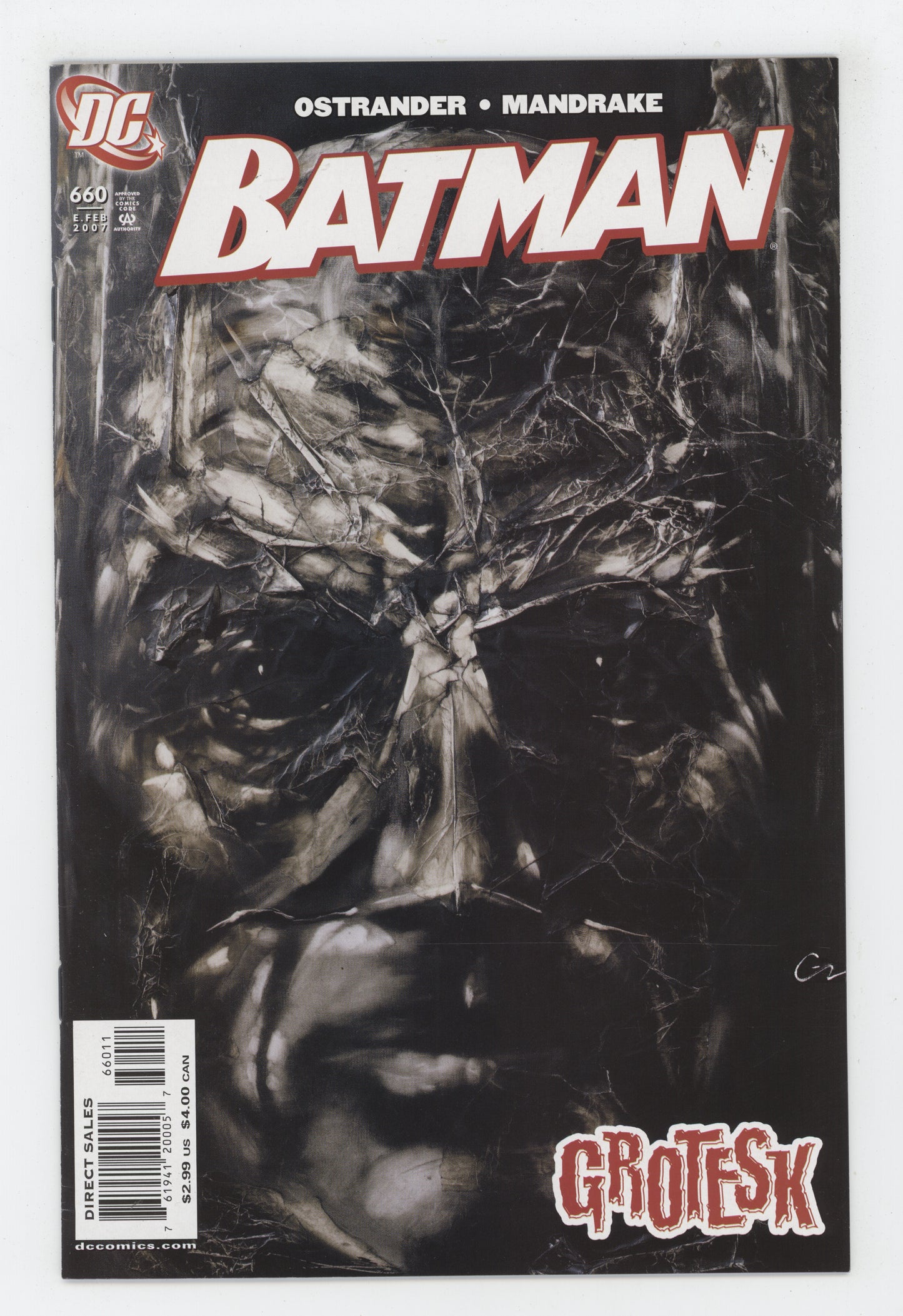 Batman 660 DC 2007 Greg Lauren John Ostrander