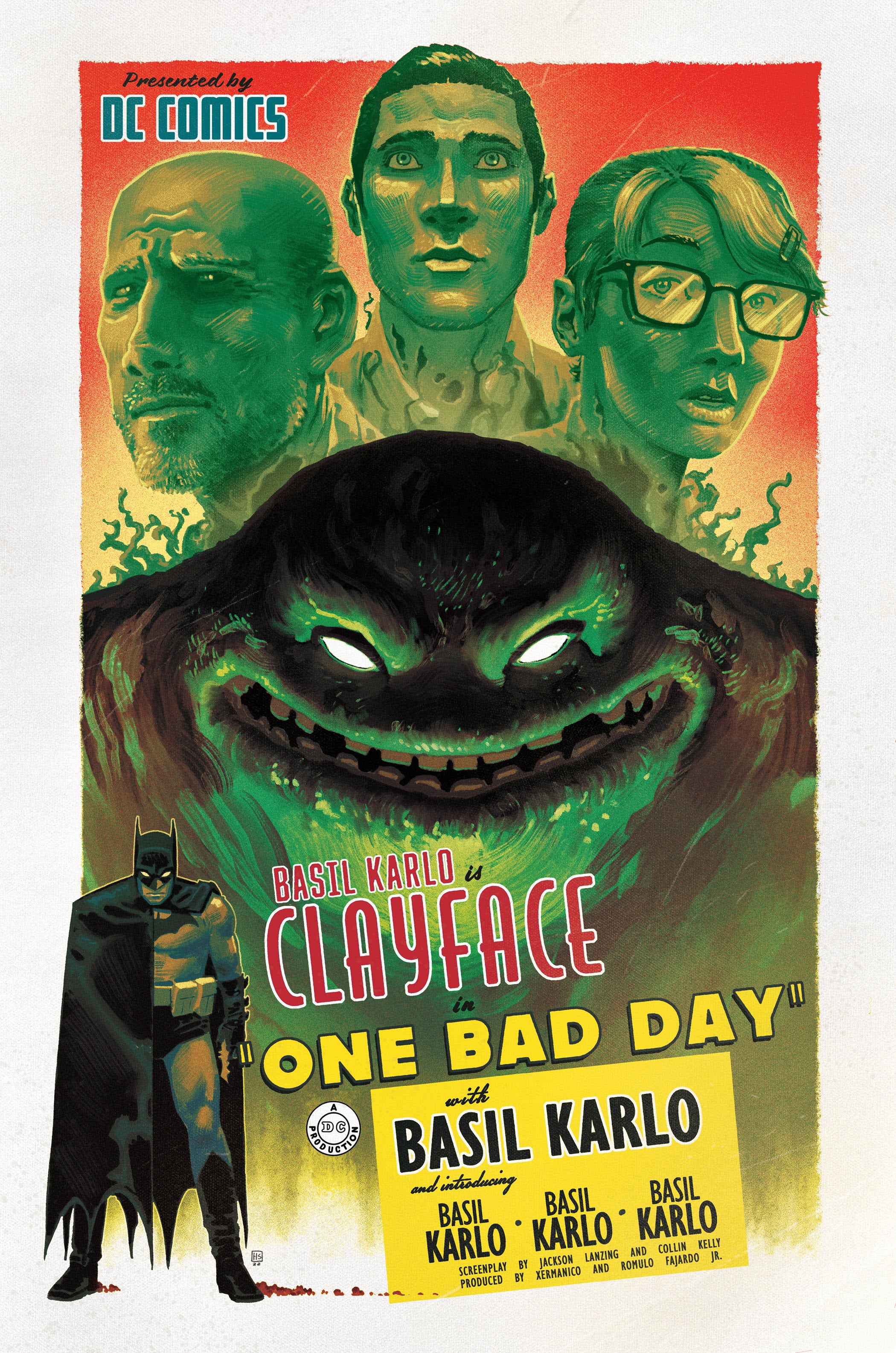 Batman One Bad Day Clayface #1 (One Shot) C 1:25 Hayden Sherman