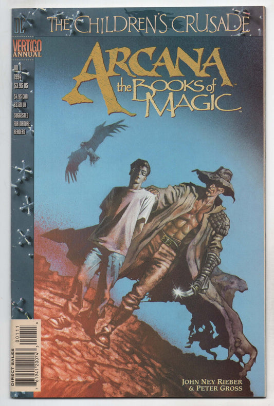 Arcana Annual Books Of Magic 1 DC Vertigo 1994 NM- John Bolton