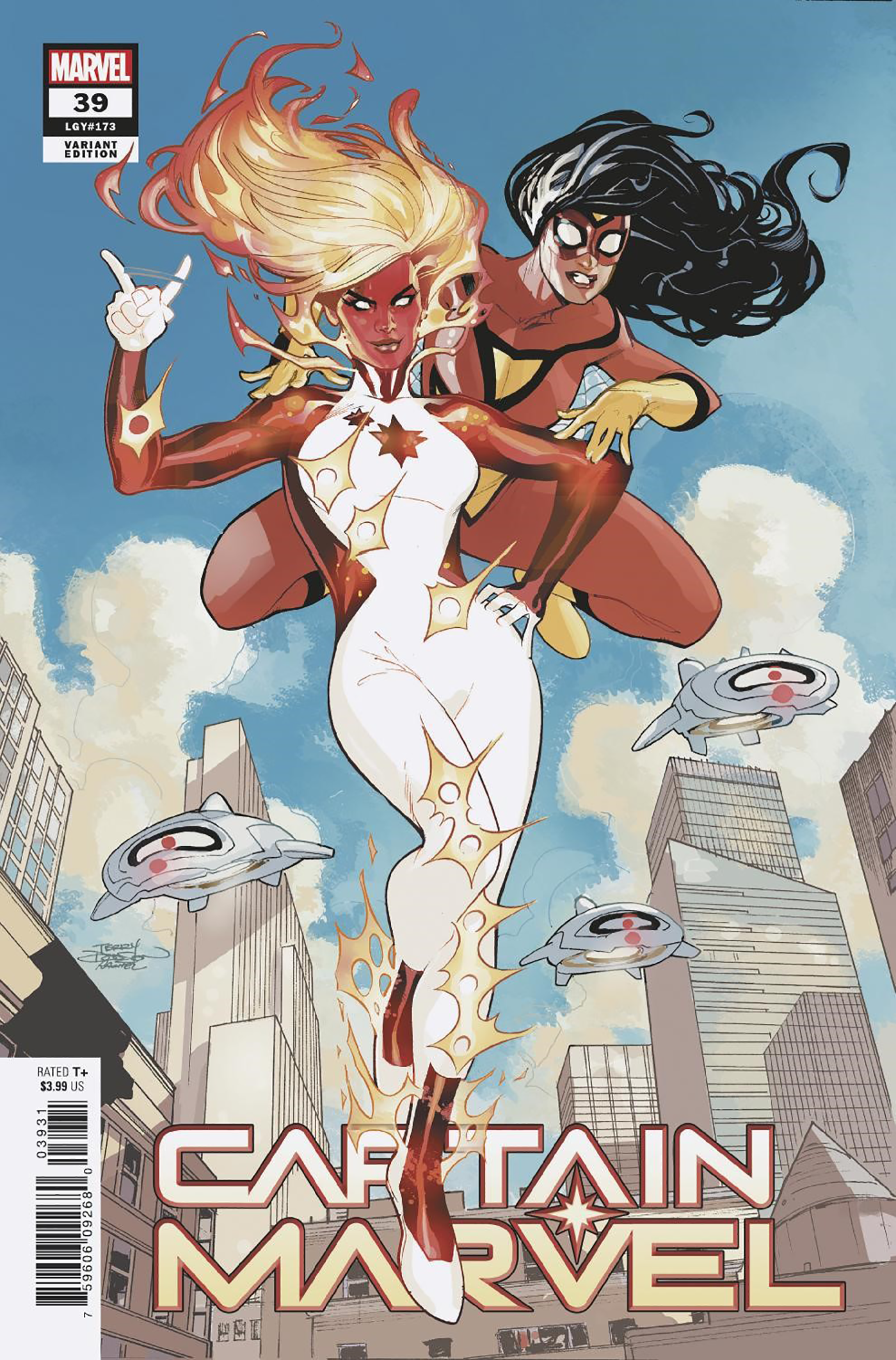Captain Marvel #39 Terry Dodson Avenging Spider-Man 9 Homage Variant (07/13/2022) Marvel