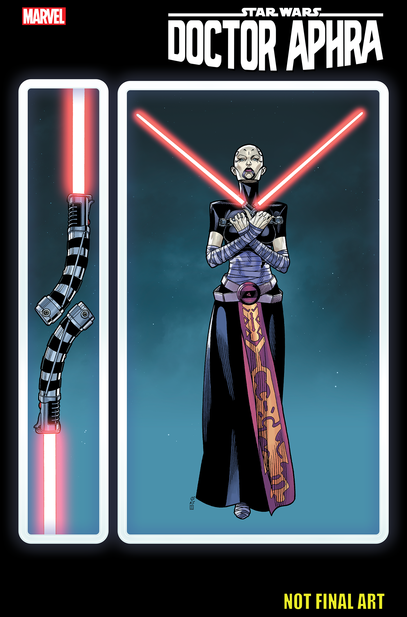 Star Wars Doctor Aphra #22 B Chris Sprouse Choose Your Destiny Variant Asajj Ventress (07/27/2022) Marvel