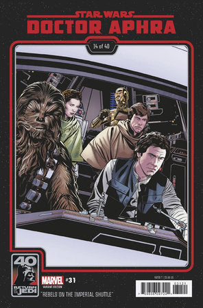 Star Wars Doctor Aphra #31 B Chris Sprouse Return Of The Jedi 40Th Anniversary Variant (04/26/2023) Marvel - Golden Apple Comics