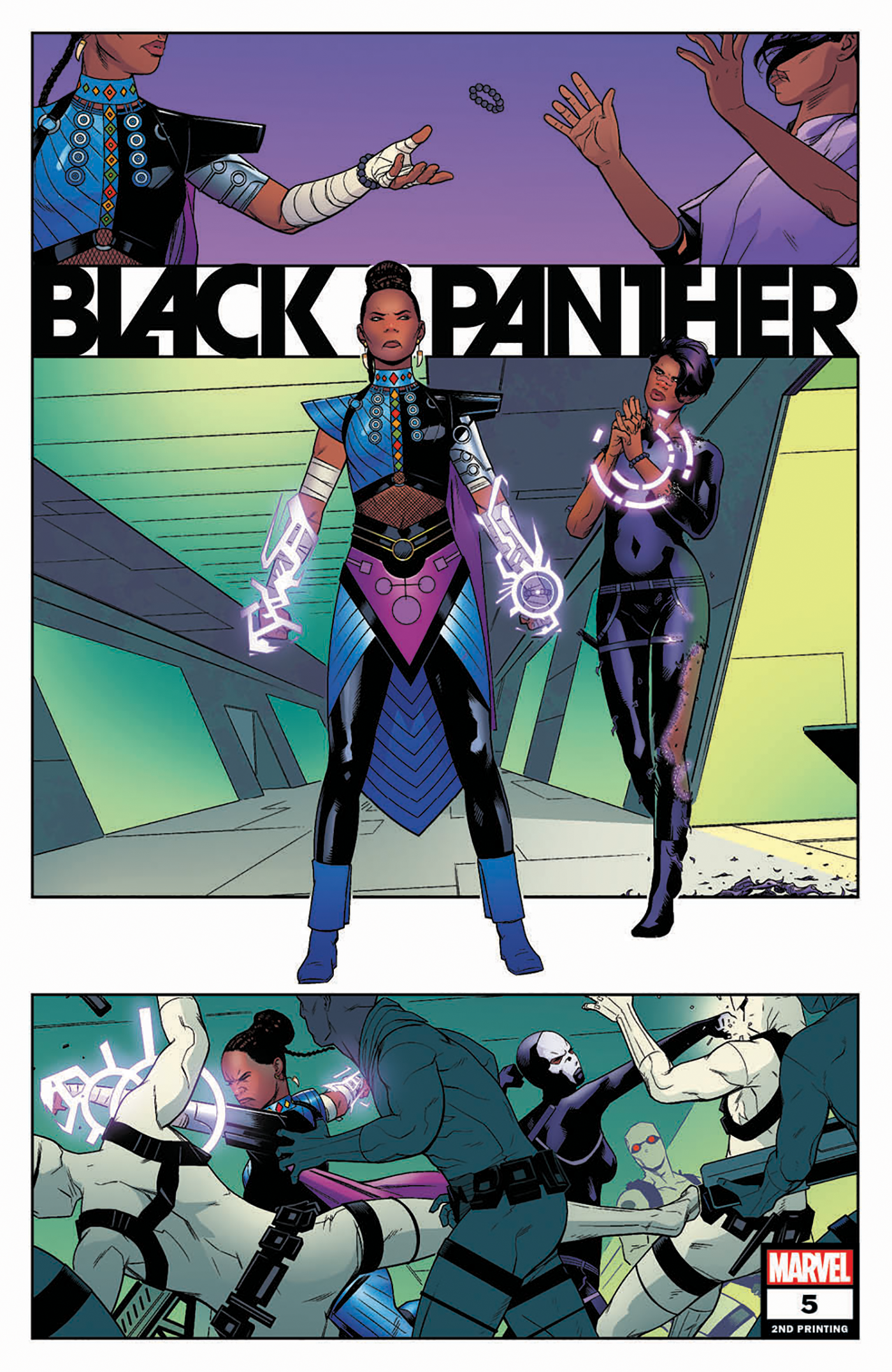 Black Panther #5 2nd Print Juan Cabal Variant (06/08/2022) Marvel - Golden Apple Comics