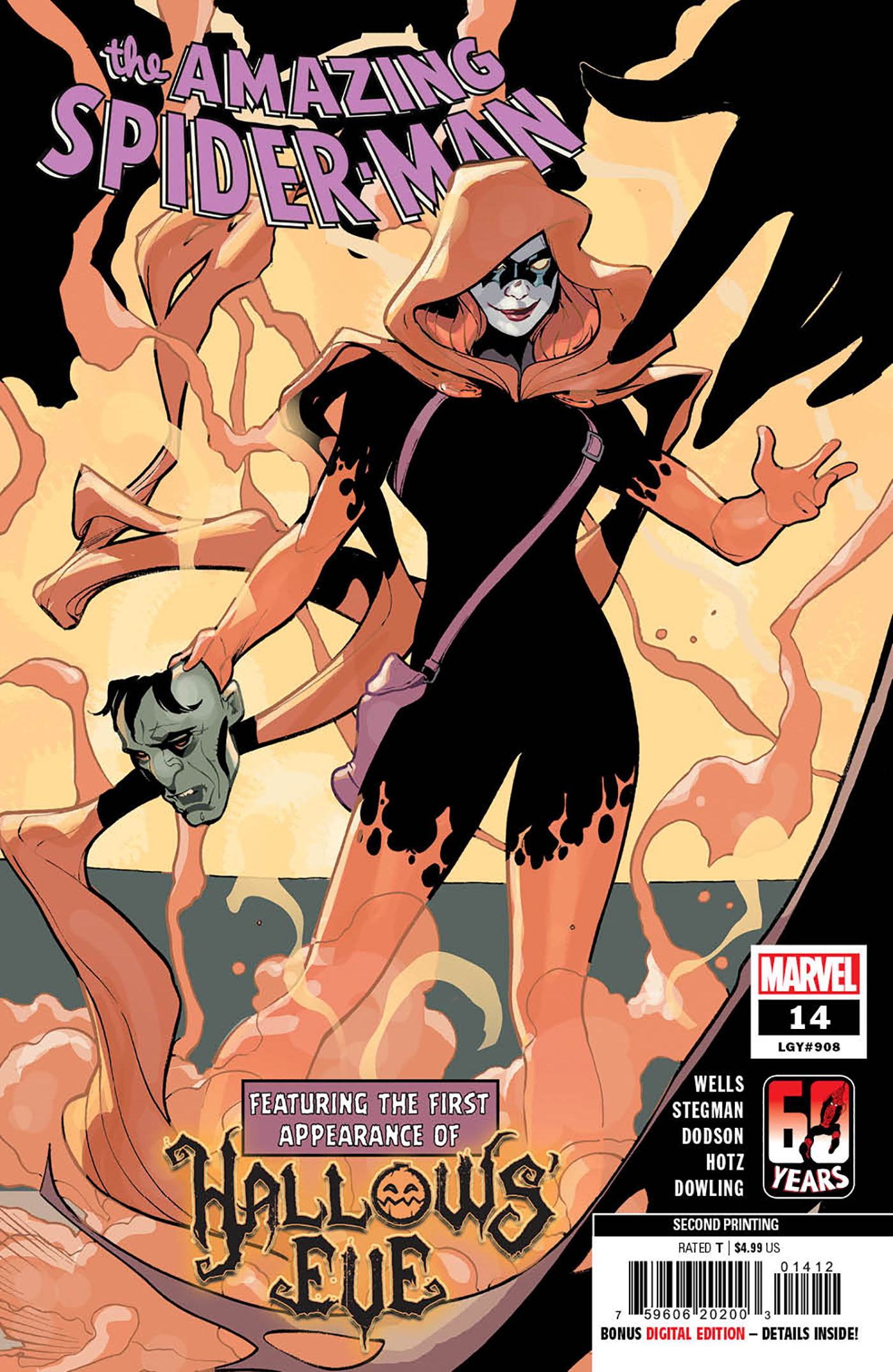 Amazing Spider-Man #14 2nd Print Terry Dodson Variant (01/18/2023) Marvel