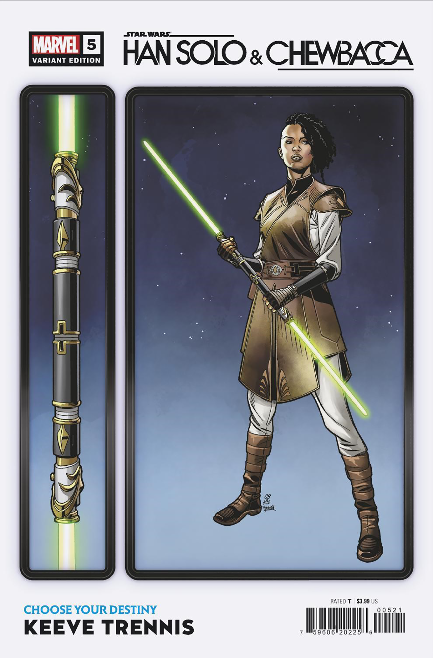 Star Wars Han Solo & Chewbacca #5 B Chris Sprouse choose Your Destiny Variant (08/10/2022) Marvel