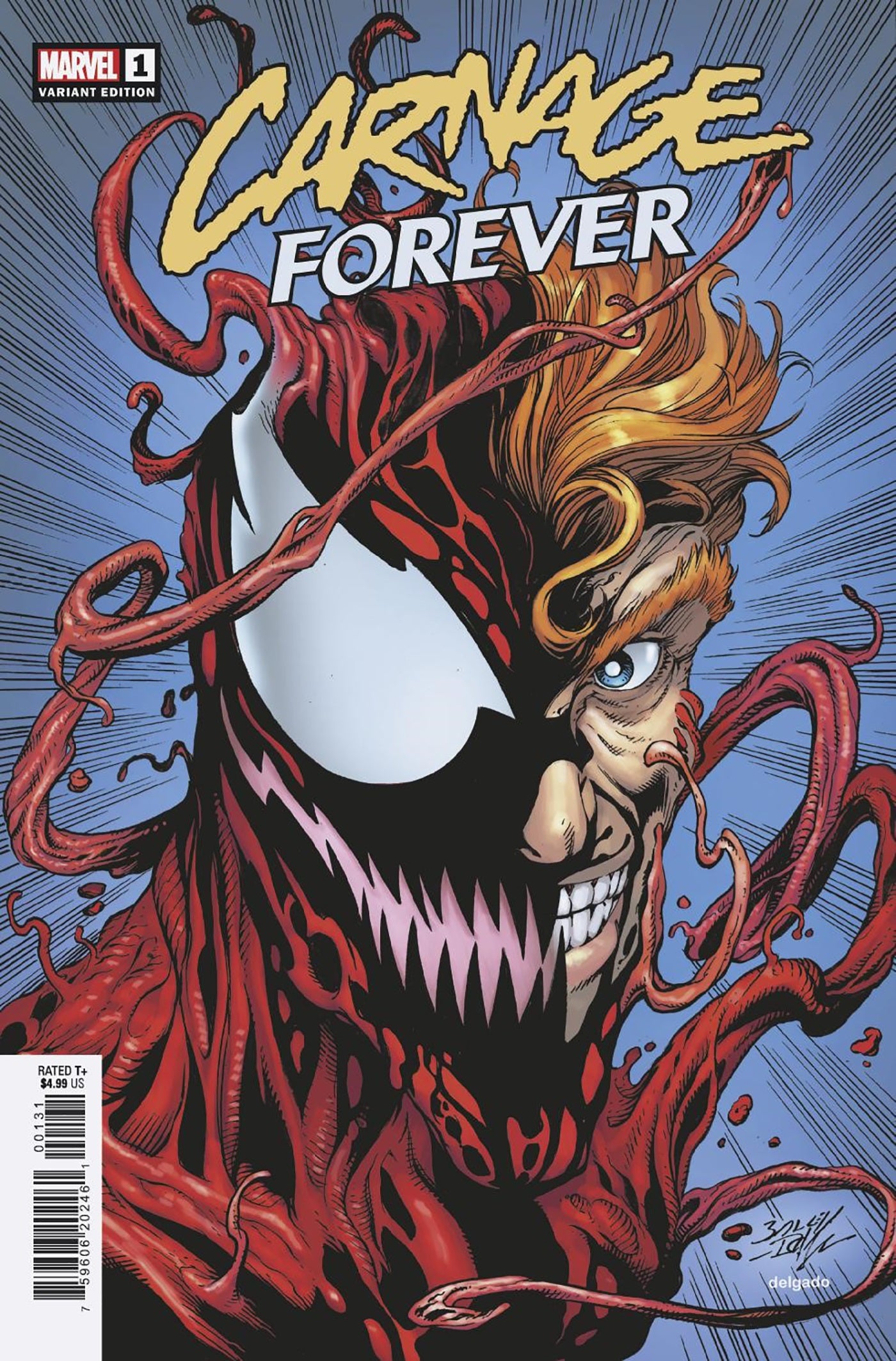 Carnage Forever #1 B Mark Bagley Variant (02/23/2022) Marvel