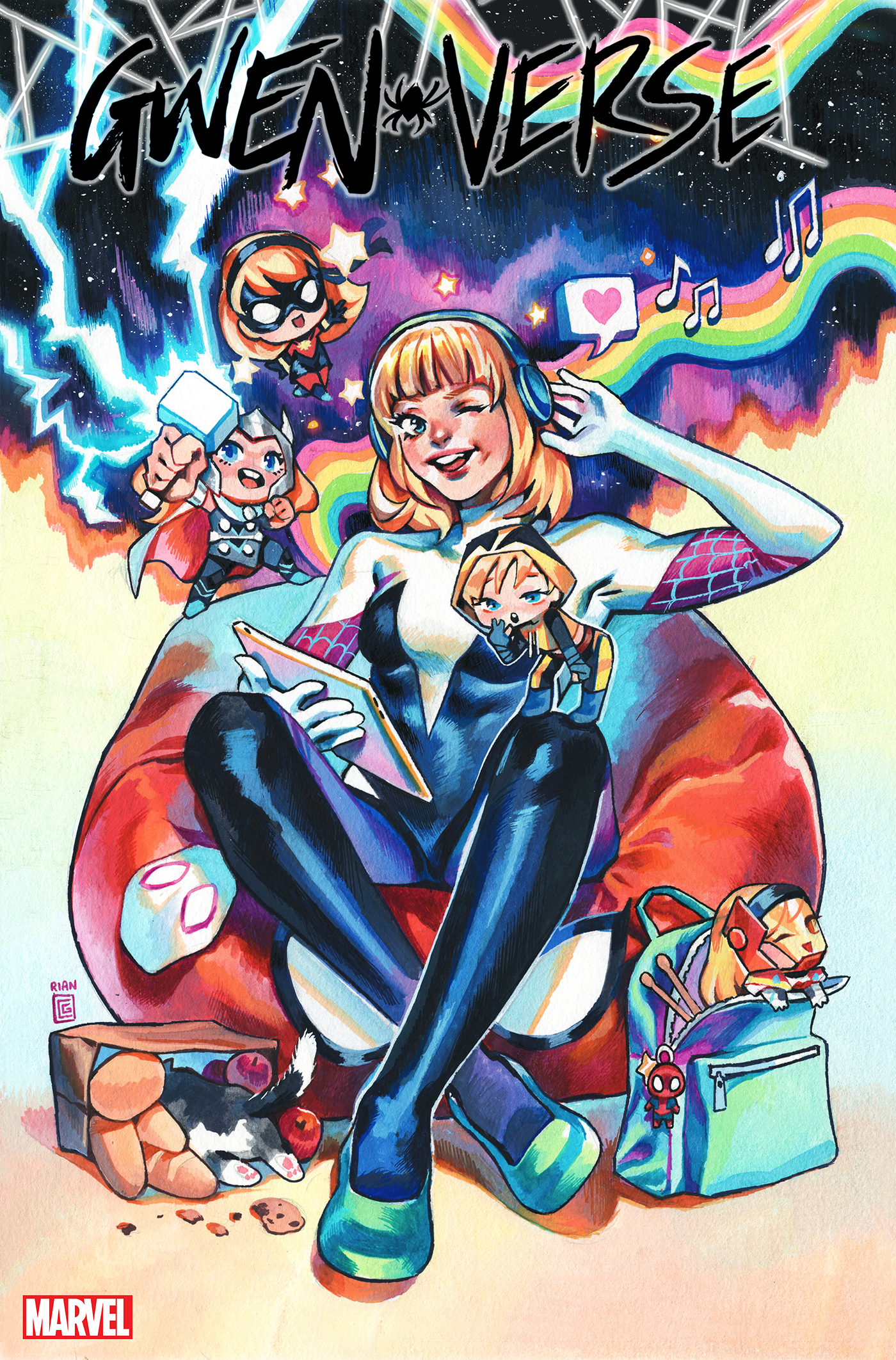 Spider-Gwen Gwenverse #2 1:25 Rian Gonzales Variant (04/20/2022) Marvel