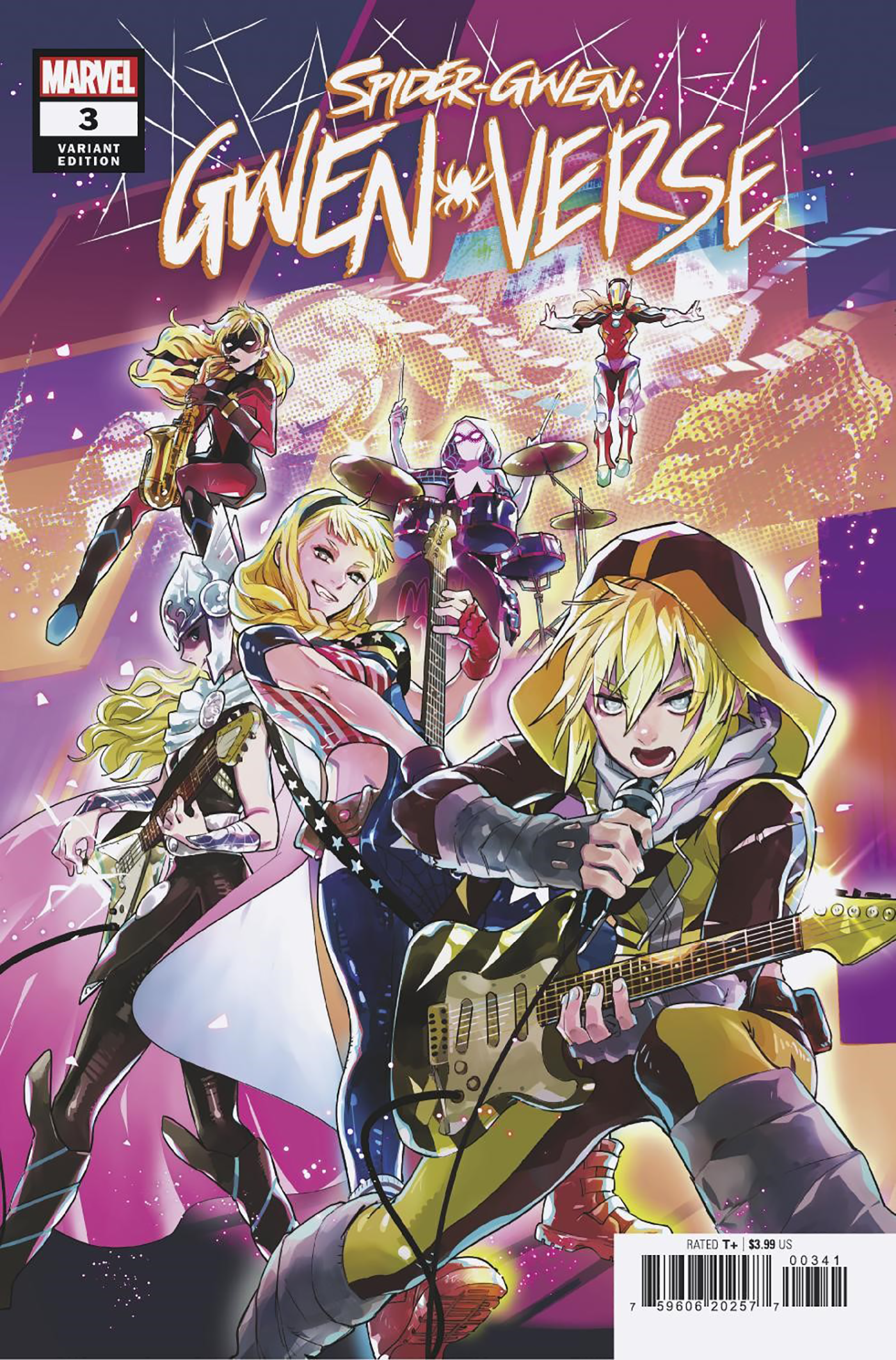 Spider-Gwen Gwenverse #3 (Of 5) 1:25 Nao Fuji Variant (06/15/2022) Marvel