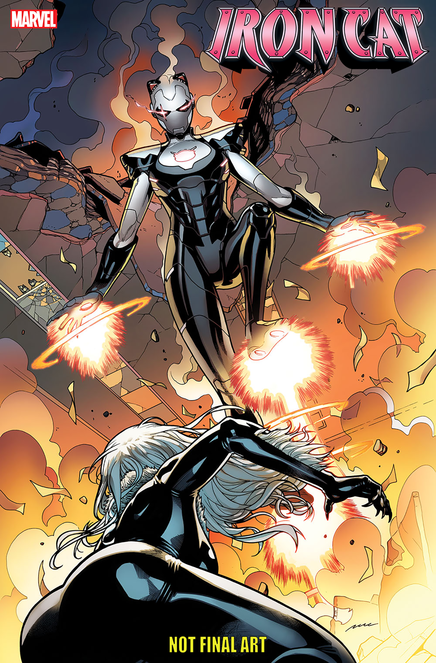 Iron Cat #1 (Of 5) 2nd Print Pere Perez Variant (08/10/2022) Marvel