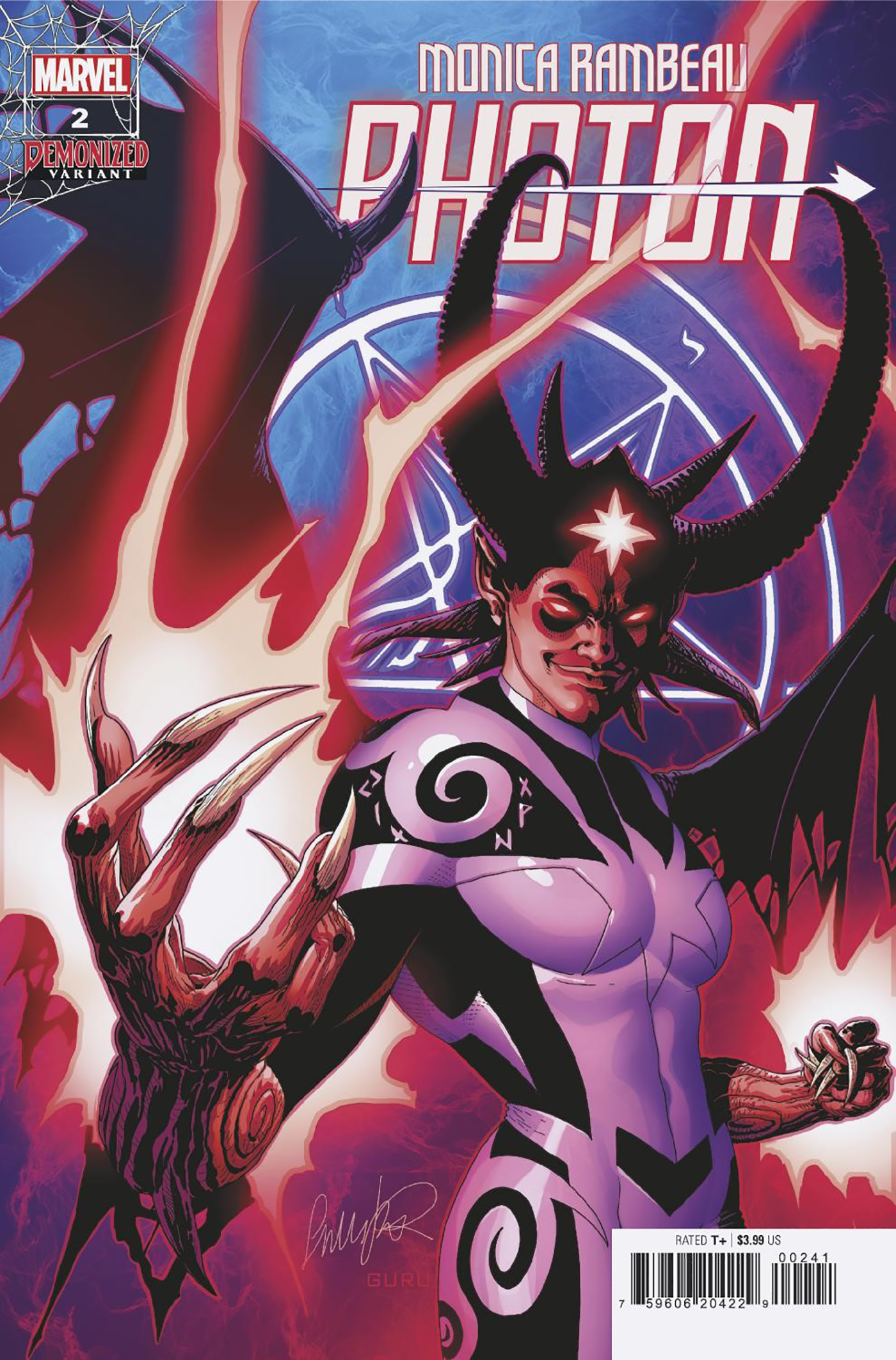 Monica Rambeau Photon #2 C Salvador Larroca Demonized Variant (01/11/2023) Marvel