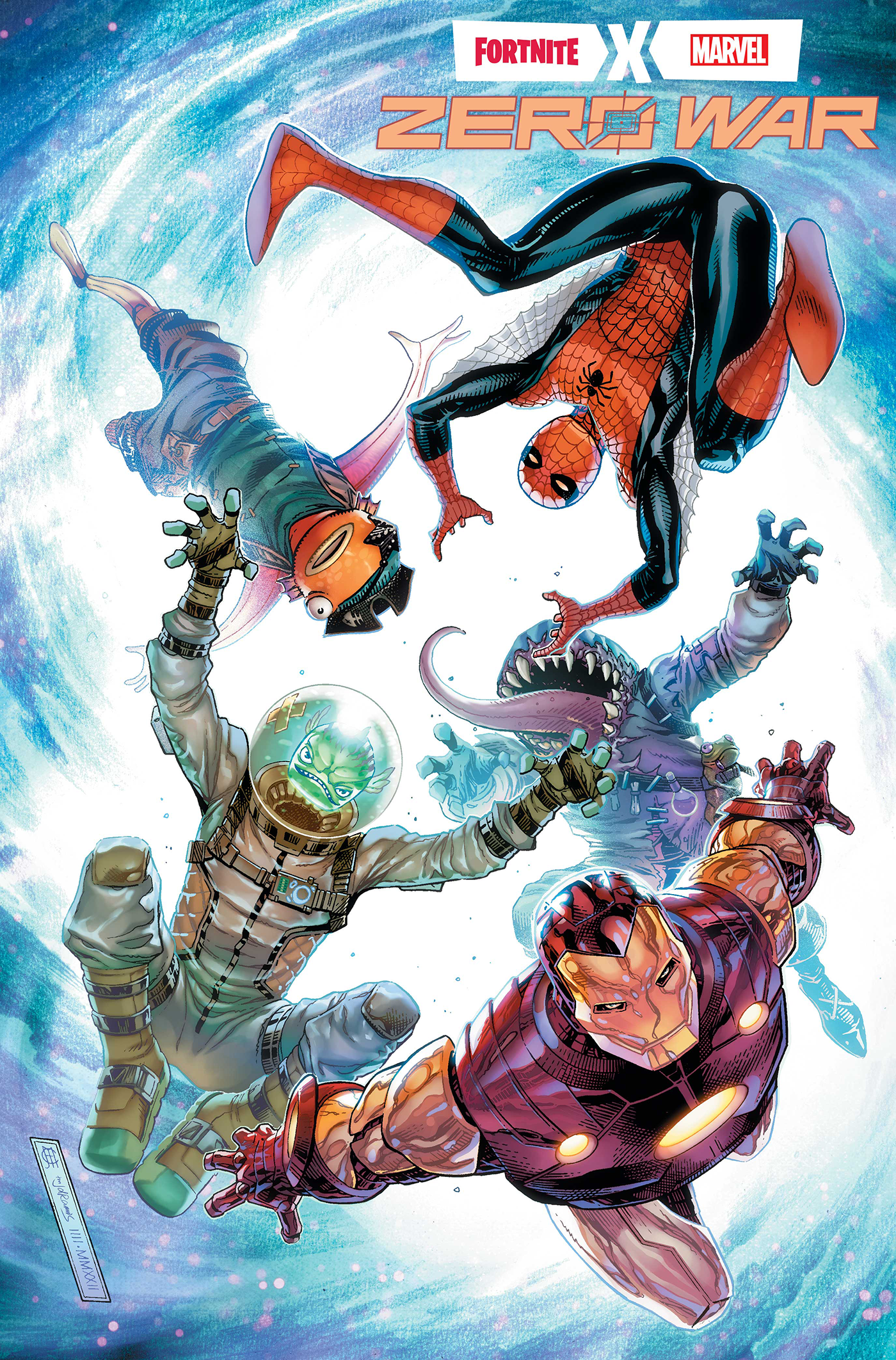 Fortnite X Marvel Zero War #1 (Of 5) 1:25 Jim Cheung Variant (06/08/2022) Marvel - Golden Apple Comics
