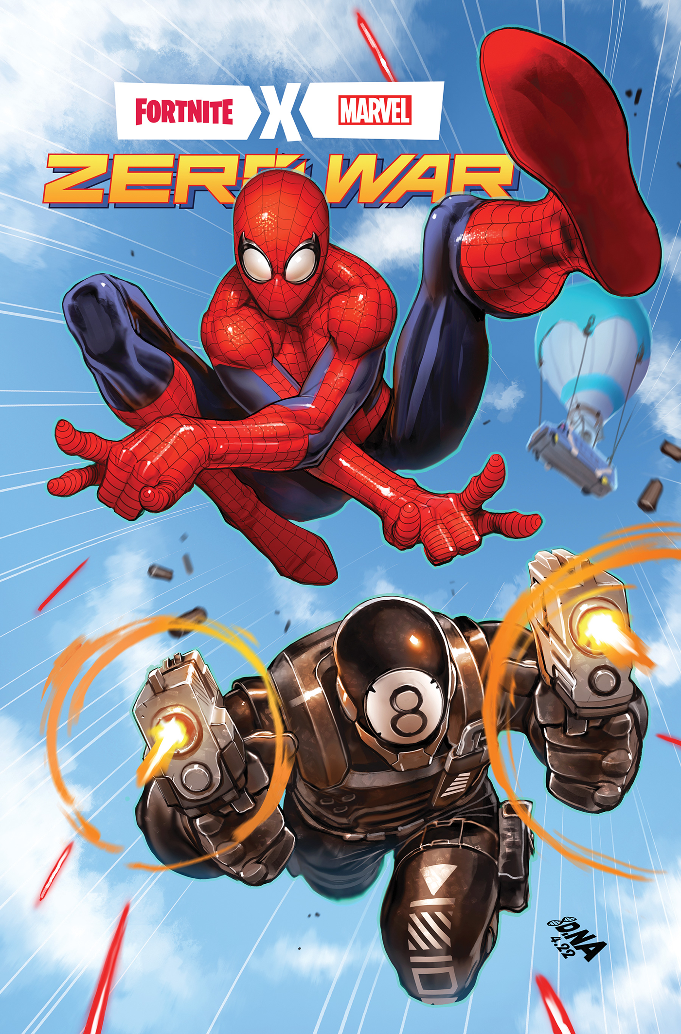 Fortnite X Marvel Zero War #2 1:50 David Nakayama Variant (07/13/2022) Marvel