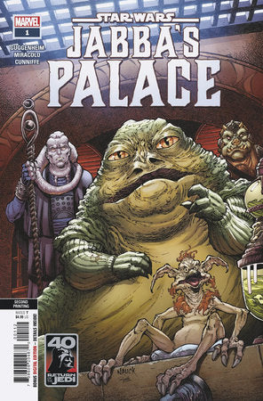 Star Wars Return Of Jedi Jabbas Palace #1 2nd Print Todd Nauck Boba Fett Variant (05/10/2023) Marvel - Golden Apple Comics