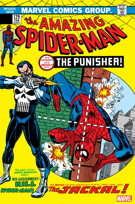 Amazing Spider-Man #129 Facsimile 1st Punisher Gil Kane Gerry Conway (02/22/2023) Marvel