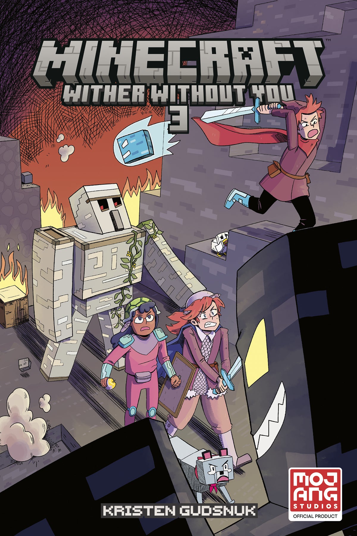 MINECRAFT　TP　YOU　1-1-2)　WITHER　COMICS　Apple　WITHOUT　VOL　(04/12/2023)　03　Golden　(C:　DARK　HORSE　Comics