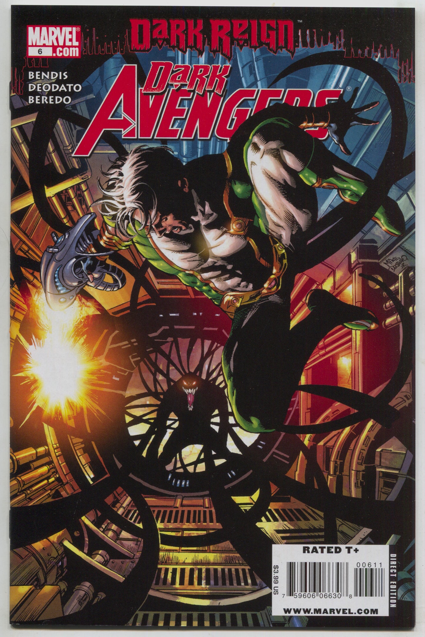 Dark Avengers 6 A Marvel 2009 NM Mike Deodato - Golden Apple Comics