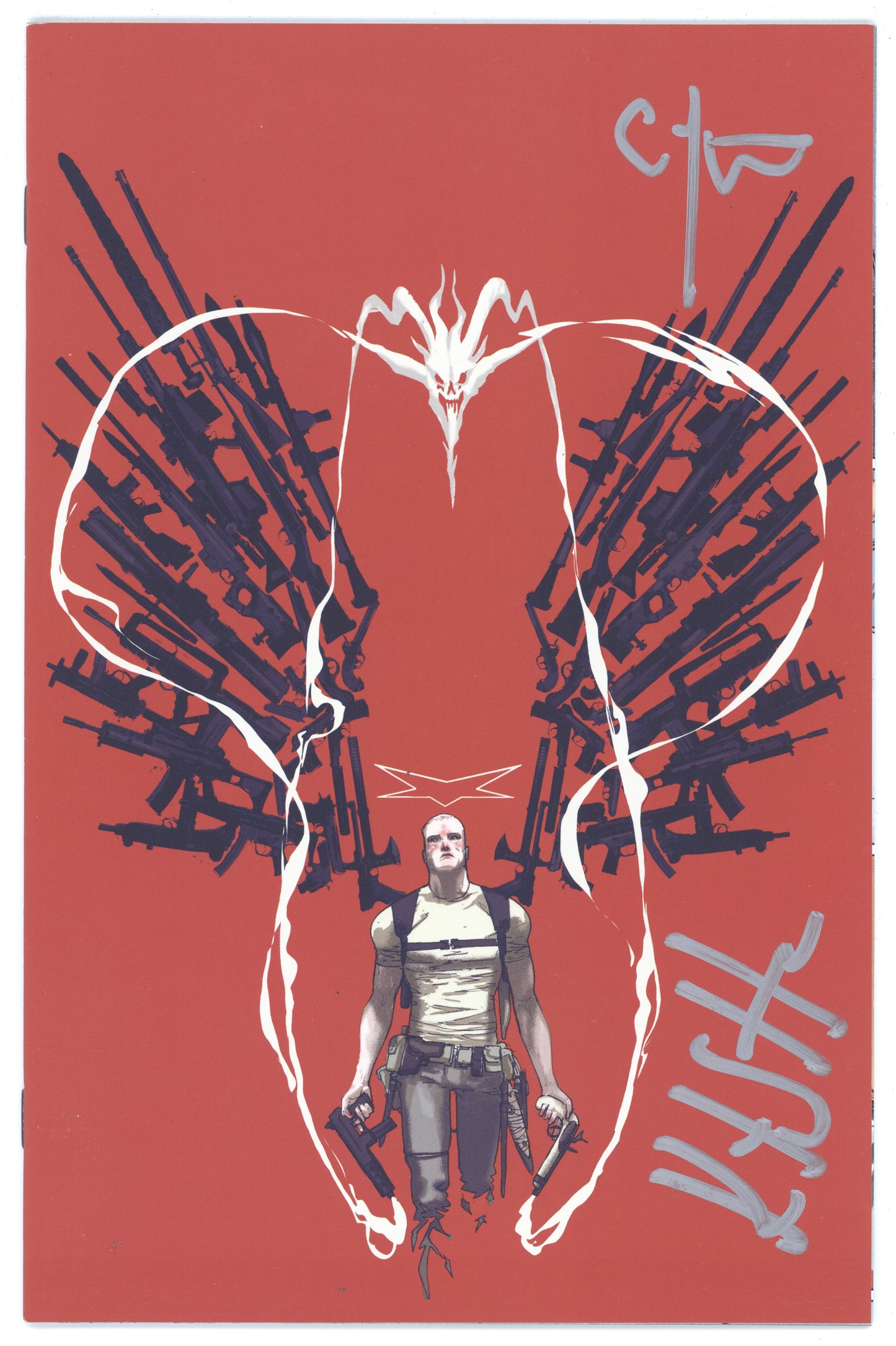 Lucas Stand 1 Boom 2016 NM 1:45 Riley Rossmo Variant Signed 2x Caitlin Kittredge Kurt Sutter