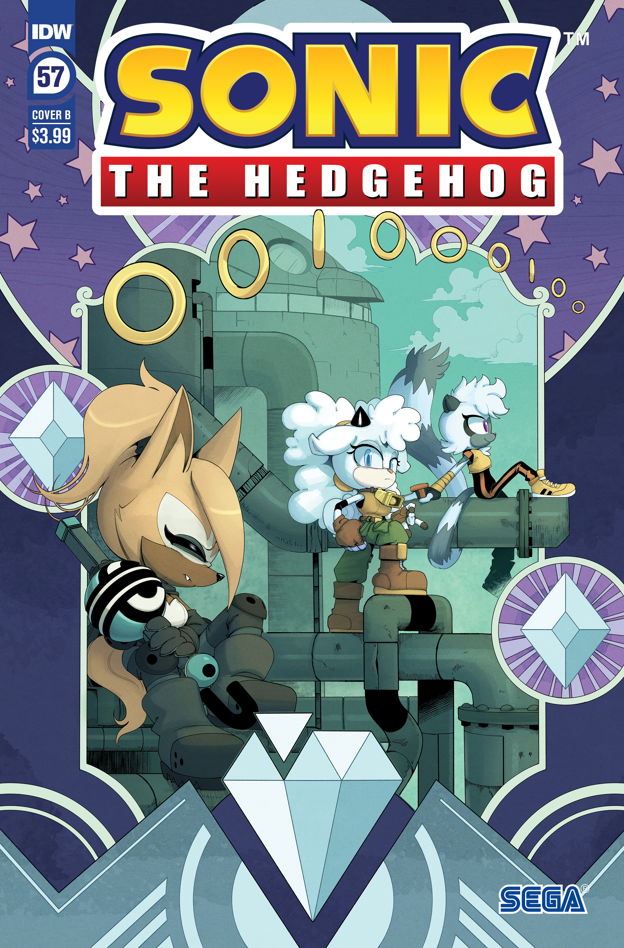 FEB220420 - SONIC THE HEDGEHOG #49 CVR A ADAM BRYCE THOMAS