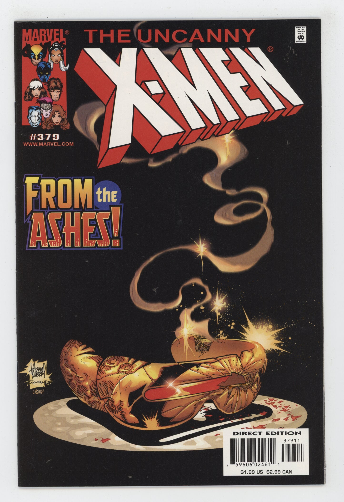 Uncanny X-Men 379 Marvel 2000 Tom Raney - Golden Apple Comics
