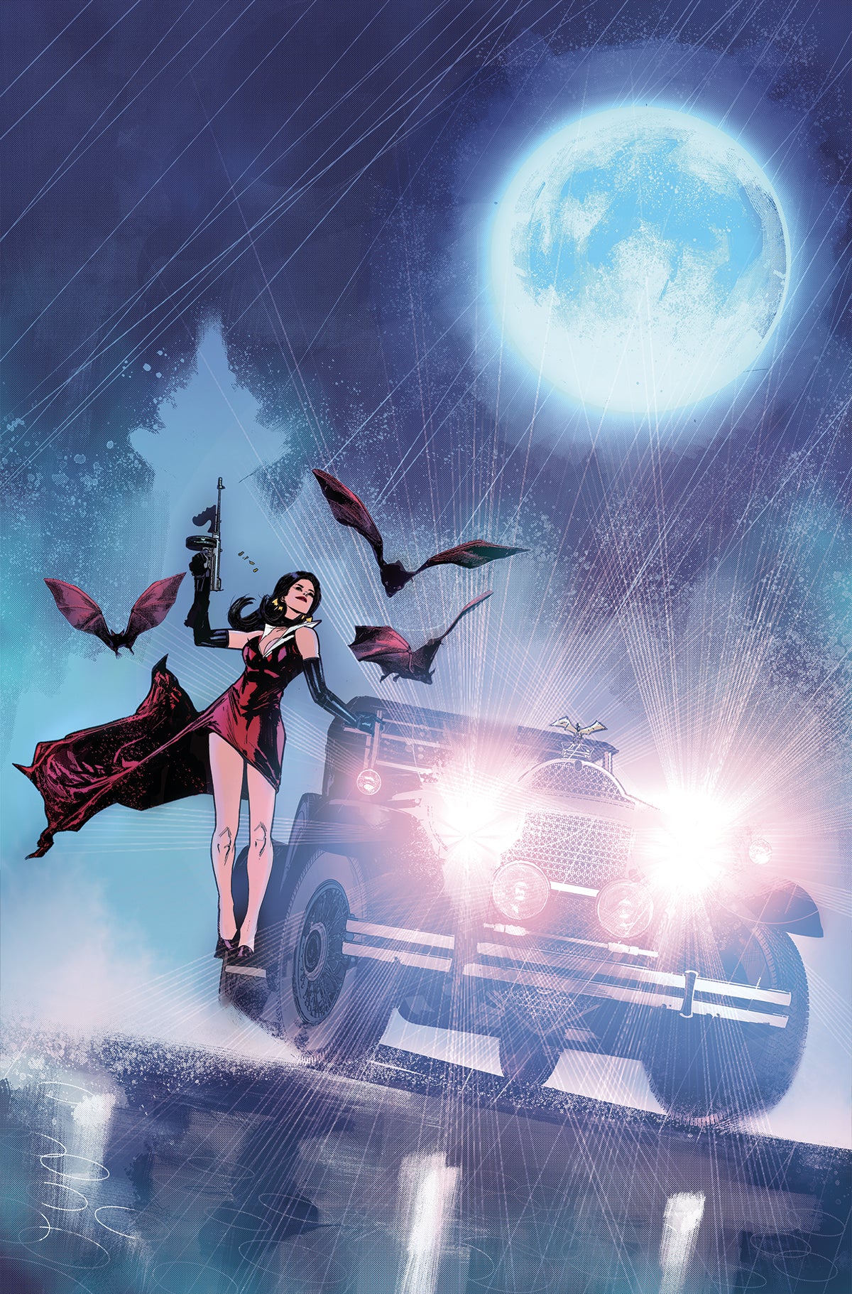 Vampirella Vs Superpowers #4 K 1:20 Robert Carey Virgin Variant (08/23 Vampirella Vs Superpowers #4 K 1:20 Robert Carey Virgin Variant (08/23