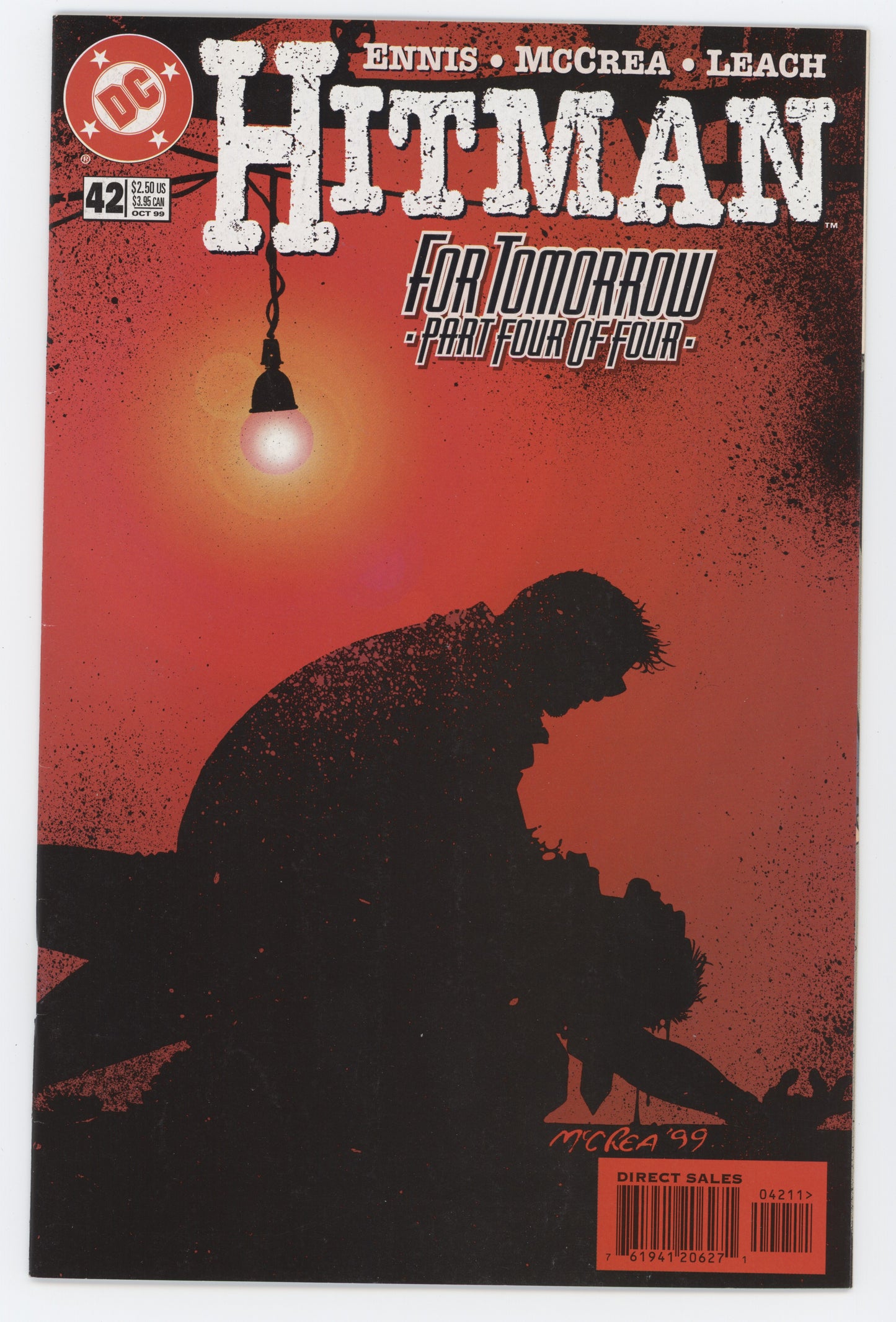 Hitman 42 DC 1999 VF NM Garth Ennis John McCrea - Golden Apple Comics