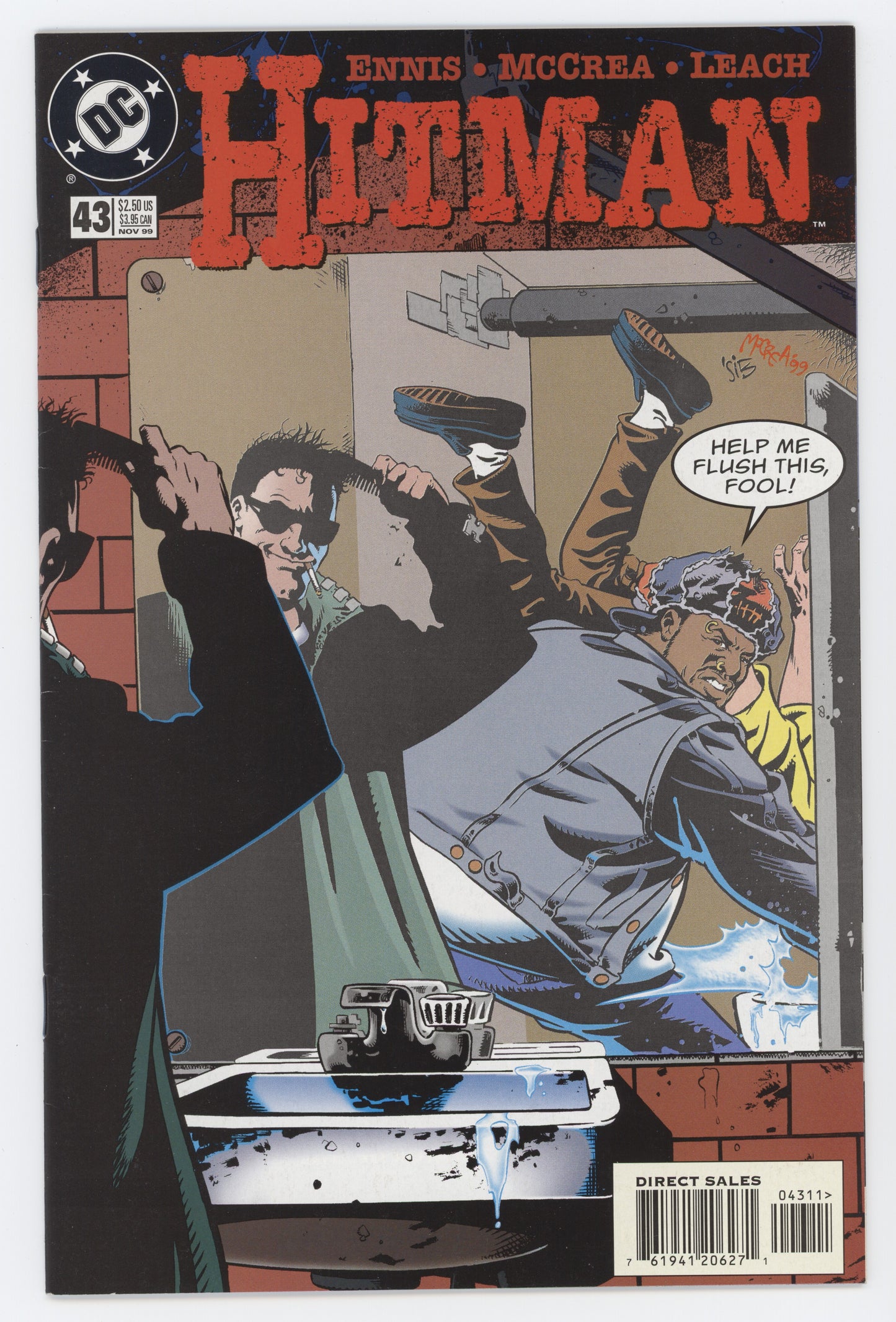 Hitman 43 DC 1999 NM- Garth Ennis John McCrea - Golden Apple Comics