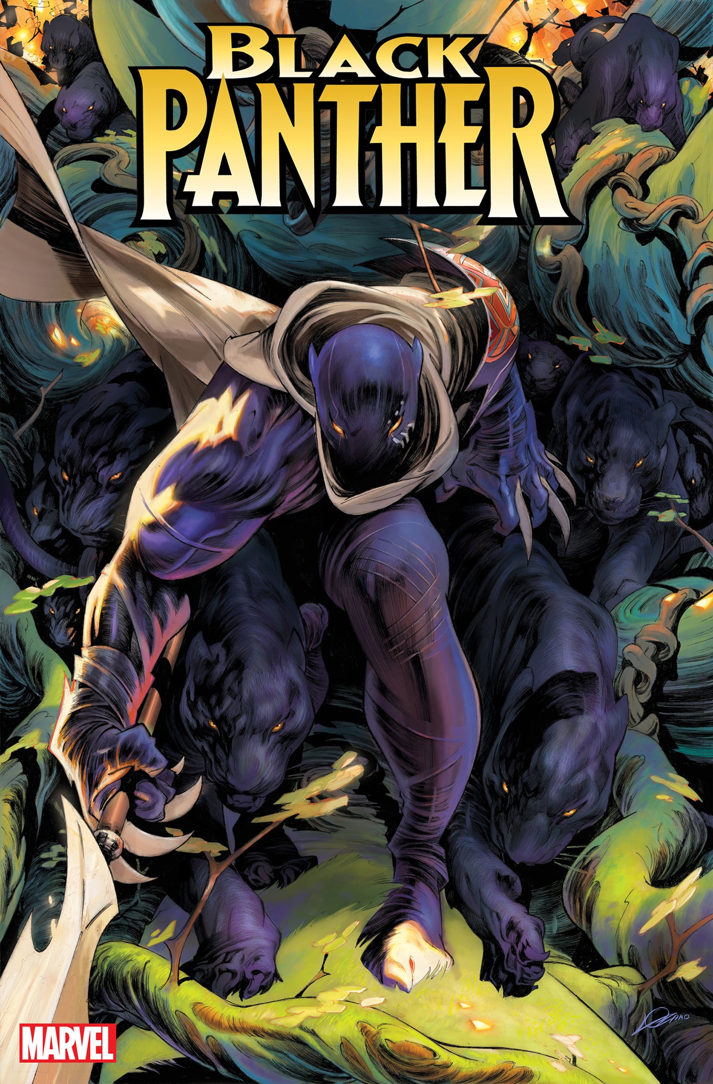 Black Panther comics outlets - lot of 7