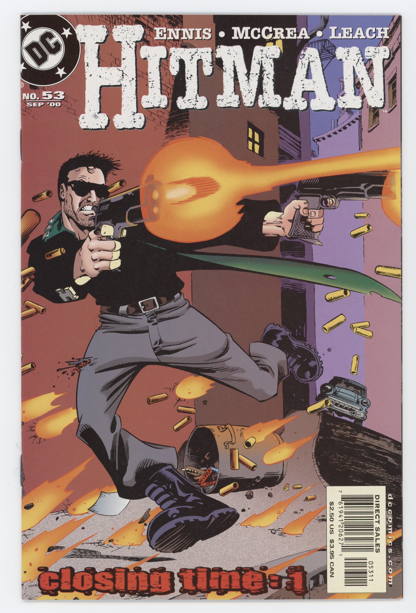 Hitman 53 DC 2000 NM Garth Ennis John McCrea - Golden Apple Comics