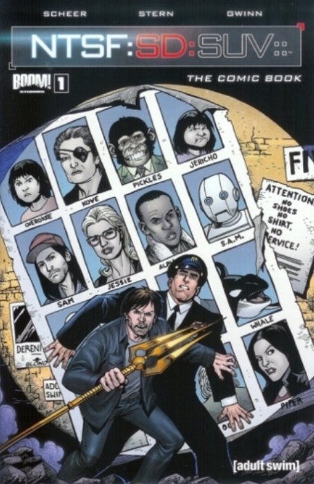 NTSF:SD:SUV:: 1 Boom Studios Adult Swim Homage