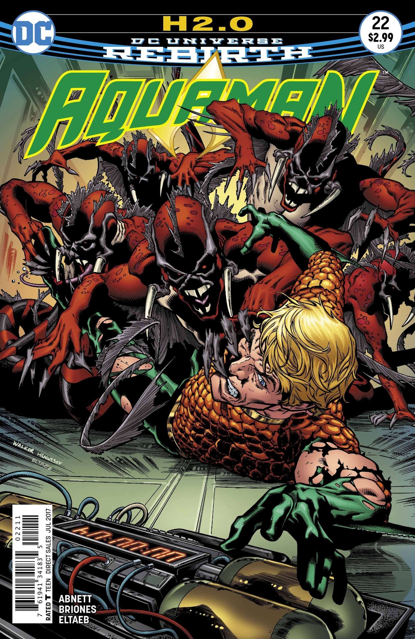Aquaman 22 DC Rebirth DC 2016 - Golden Apple Comics