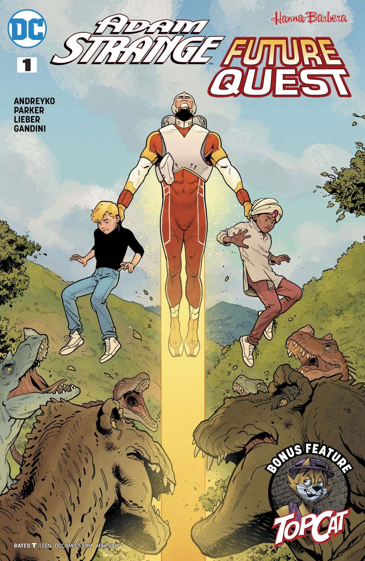 Adam Strange Future Quest 1 DC Hanna Barbera
