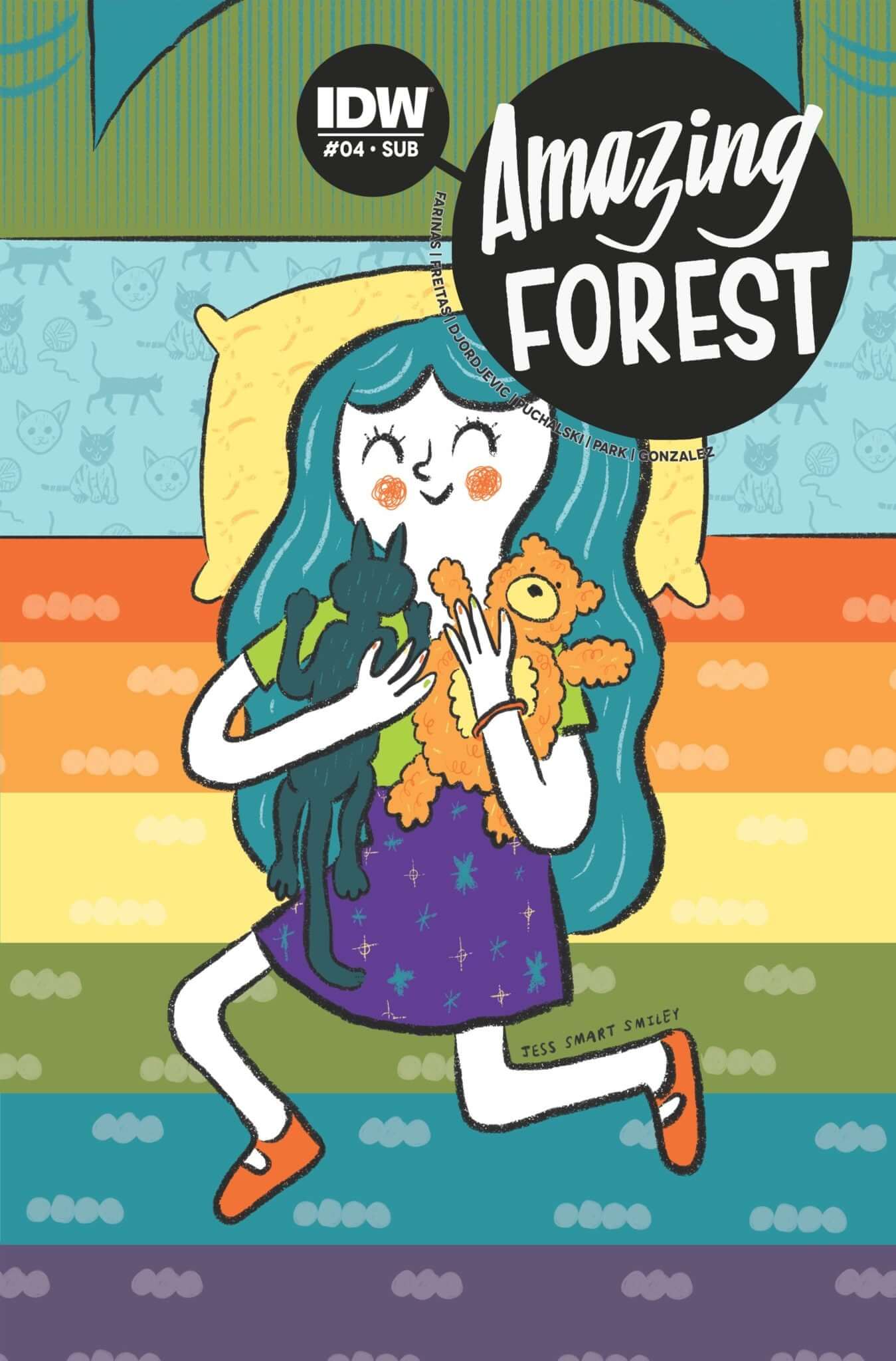 Amazing Forest 4 Sub IDW 2016 - Golden Apple Comics