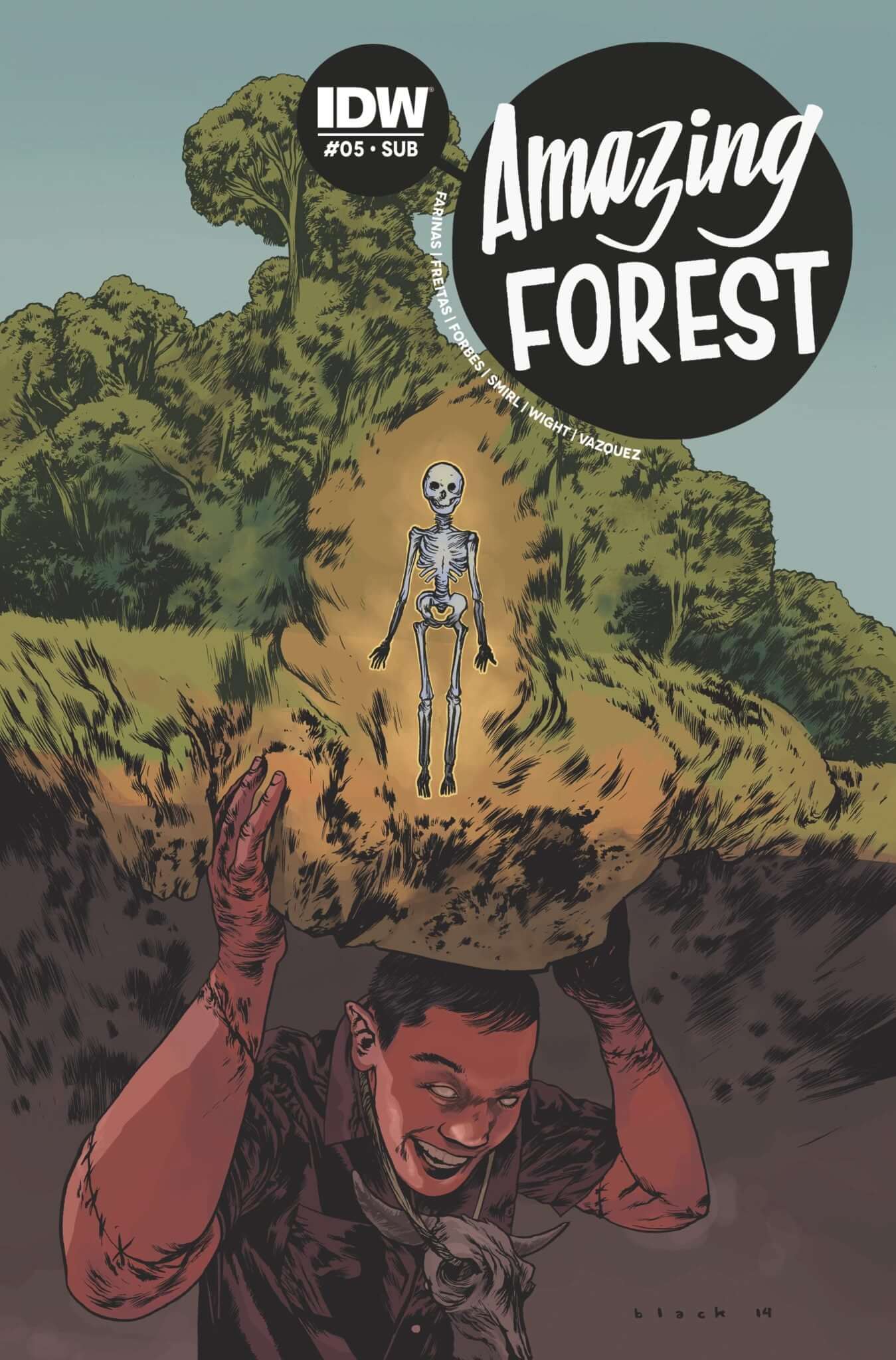 Amazing Forest 5 Sub IDW 2016 - Golden Apple Comics