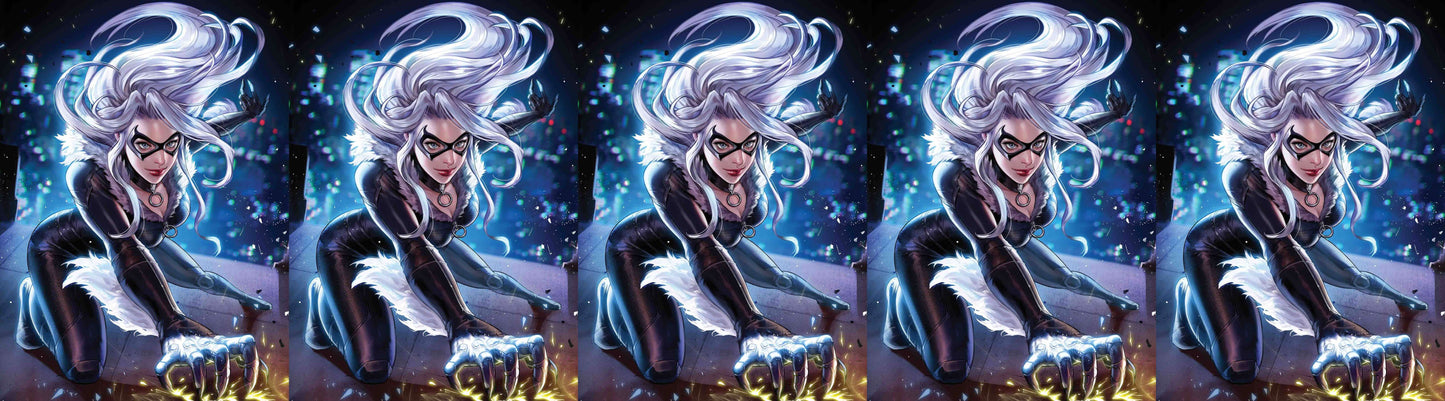 AMAZING SPIDER-MAN #21 C SUJIN JO BATTLE LINES Variant Black Cat GGA (05/15/2019) MARVEL