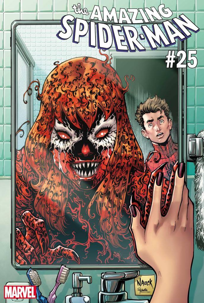 AMAZING SPIDER-MAN #25 C Todd NAUCK CARNAGE-IZED Variant (07/10/2019) MARVEL