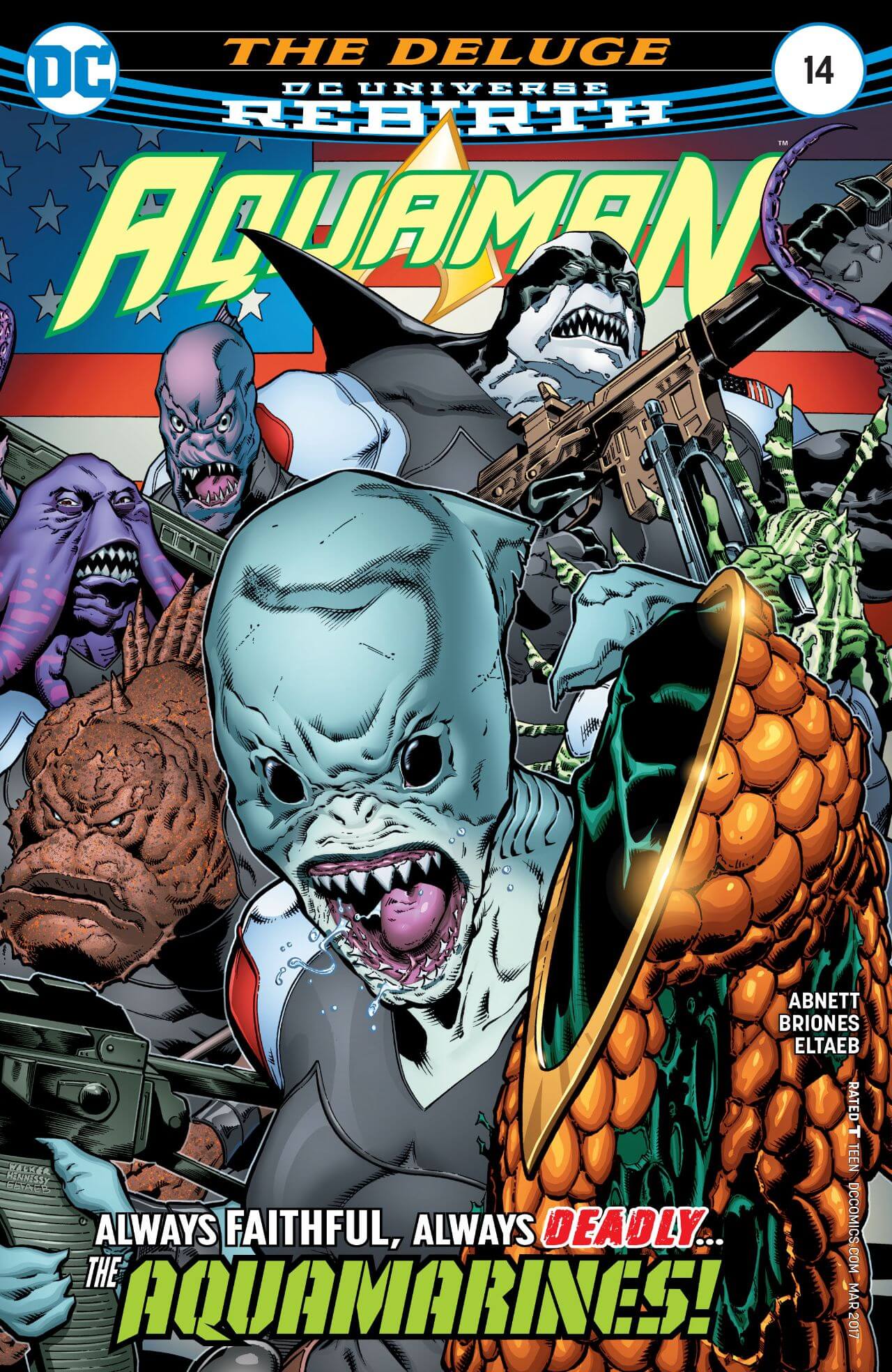Aquaman 14 DC Rebirth DC 2016 - Golden Apple Comics