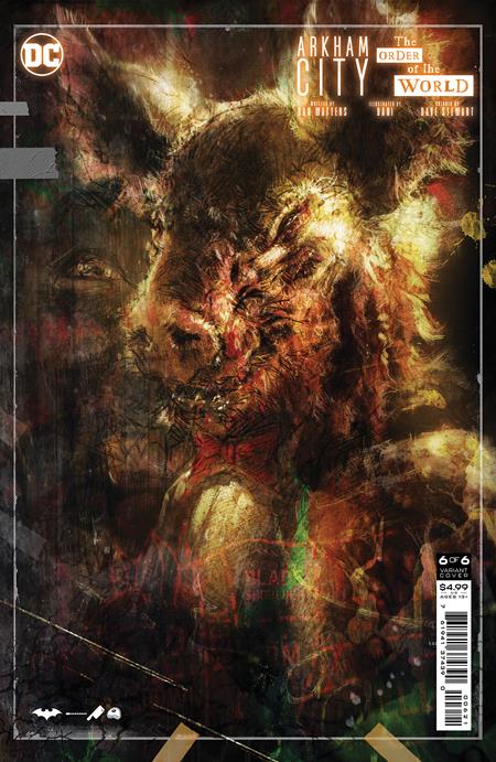 Arkham City The Order Of The World #6 (Of 6) B Kaare Andrews Card Stock Variant (03/01/2022) Dc