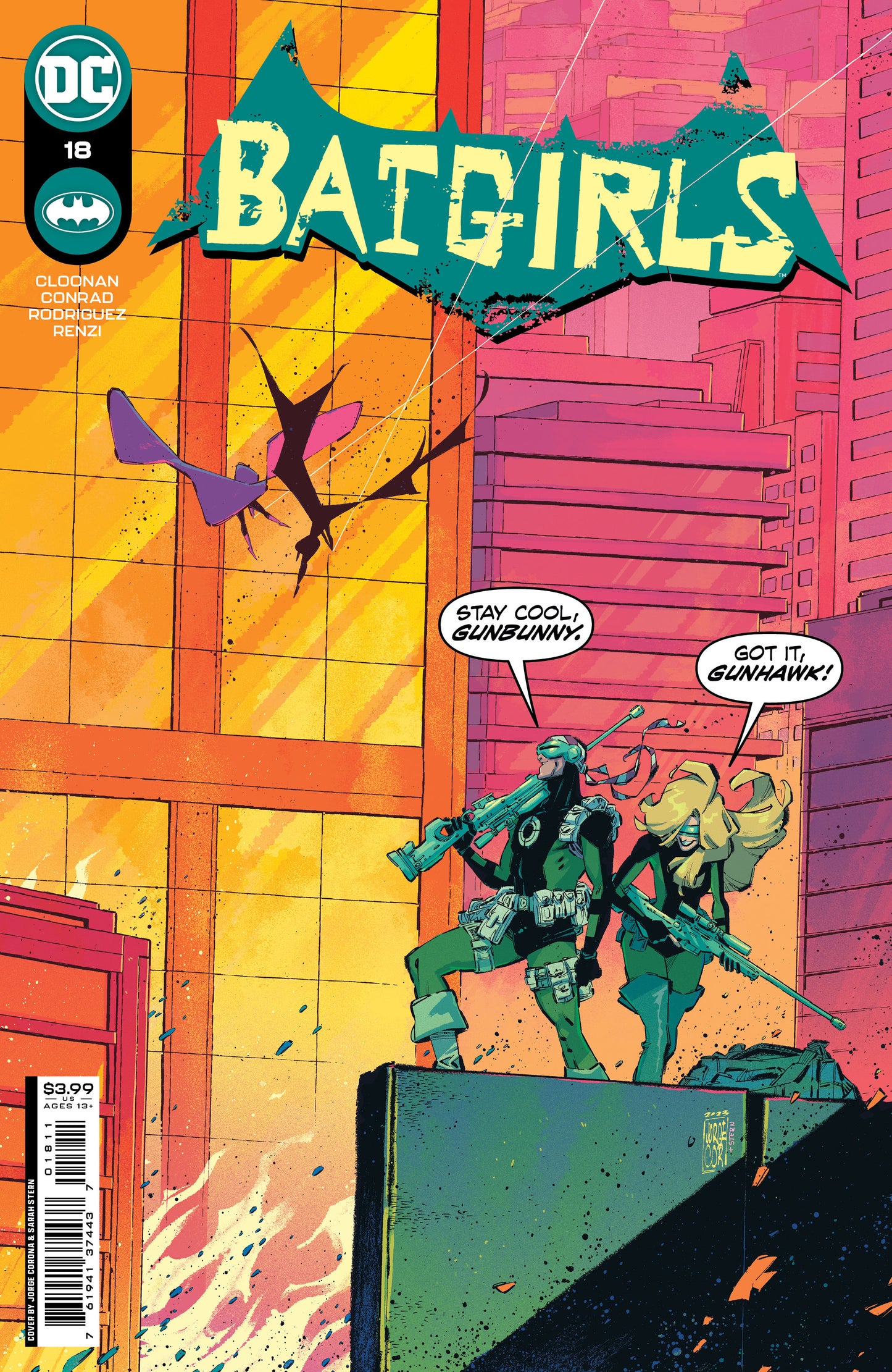 Batgirls #18 A Jorge Corona Becky Cloonan (05/16/2023) Dc - Golden Apple Comics