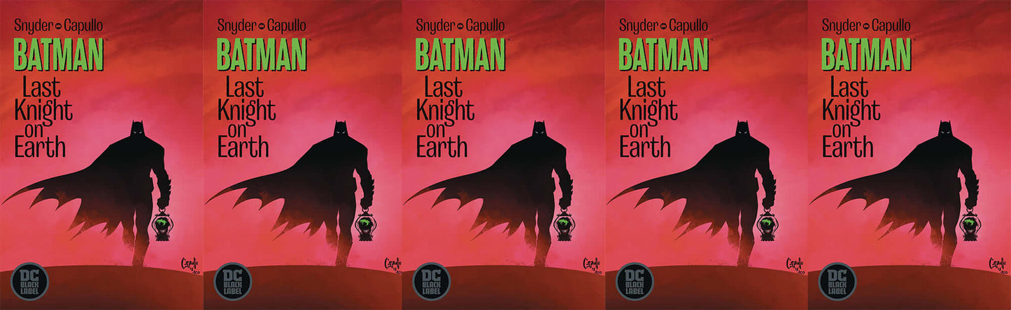 BATMAN LAST KNIGHT ON EARTH #1 A (OF 3) Scott Snyder Greg Capullo (MR) (05/29/2019) DC