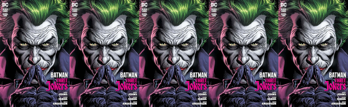 Batman Three Jokers #2 A Jason Fabok Joker Geoff Johns (09/29/2020) DC