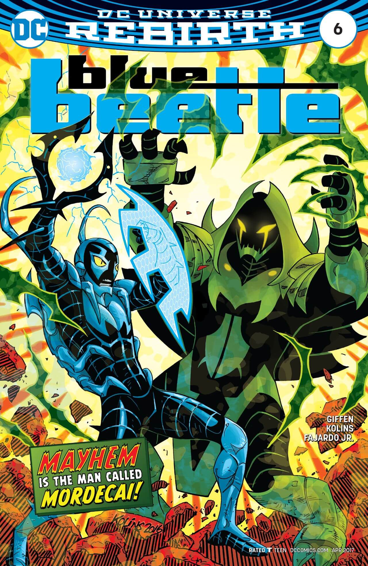 Blue Beetle 6 DC 2016