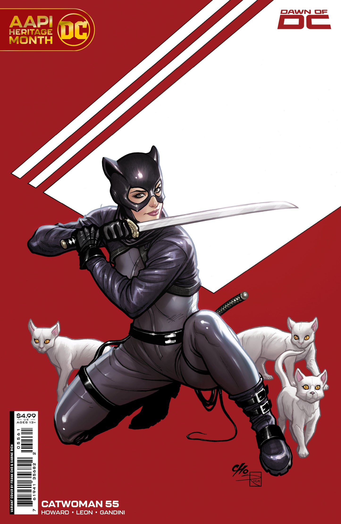 Catwoman #55 D Frank Cho Aapi Heritage Month GGA Variant (05/16/2023) Dc
