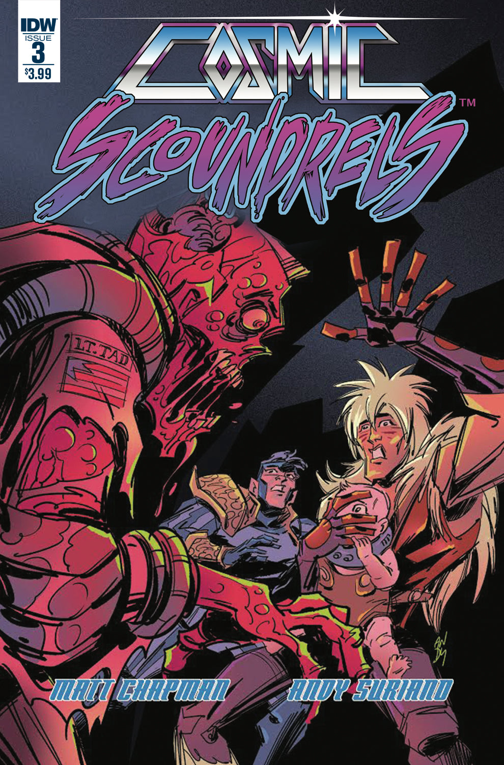 Cosmic Scoundrels 3 IDW 2017 - Golden Apple Comics