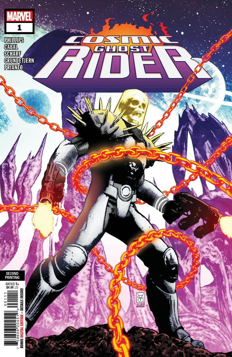 Cosmic Ghost Rider #1 2nd Print Valerio Giangiordano Variant (04
