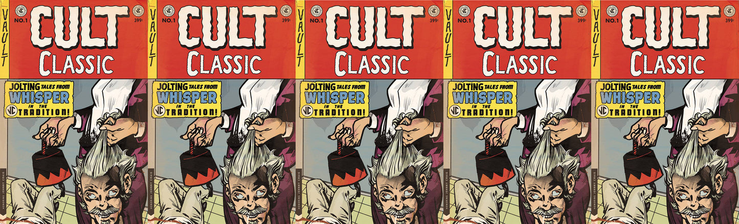 CULT CLASSIC RETURN TO WHISPER #1 (OF 5) 2nd Print Nathan Gooden Crime Suspenstories 22 EC Homage Variant (MR) (07/31/2019) VAULT